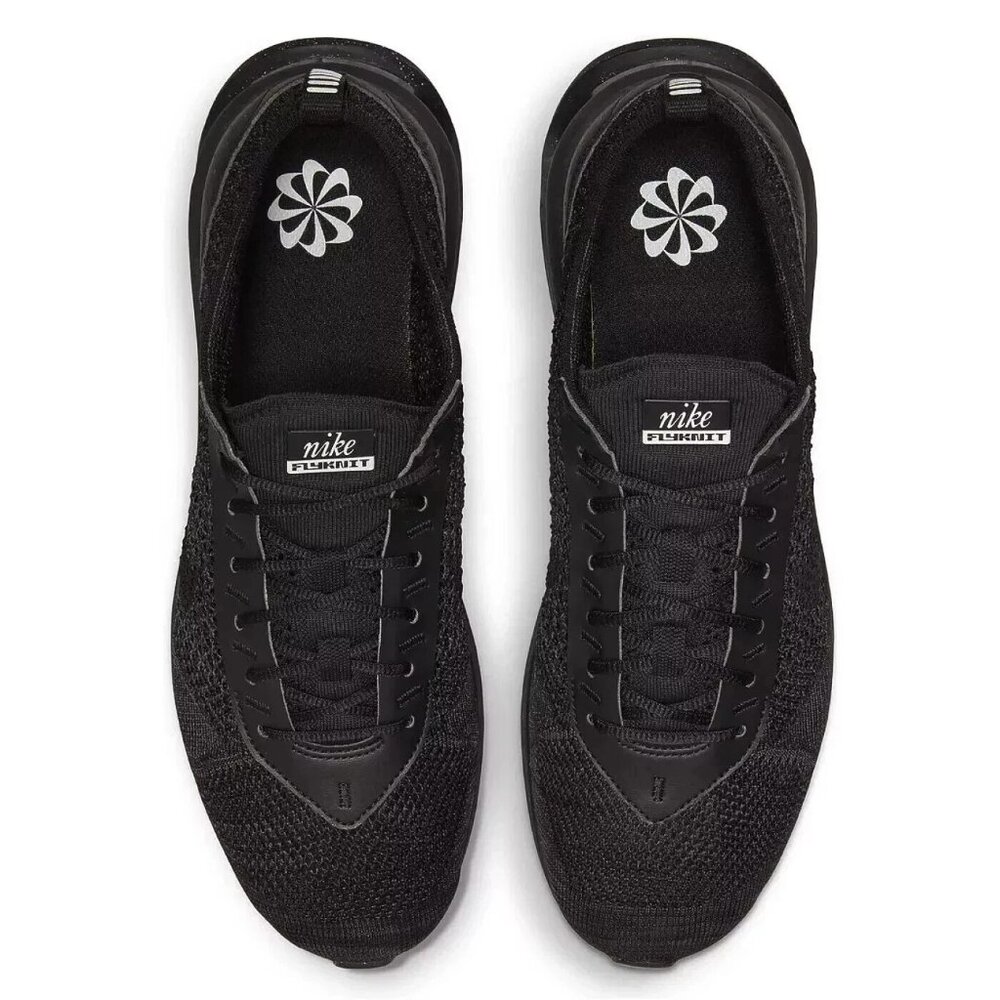 Nike Air Max Flyknit Racer Triple Black Unisex - Picture 5 of 7